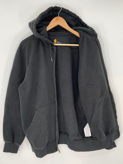 Vintage CARHARTT Size M Zip-up Hoodie Sweat-Shirt / K9667