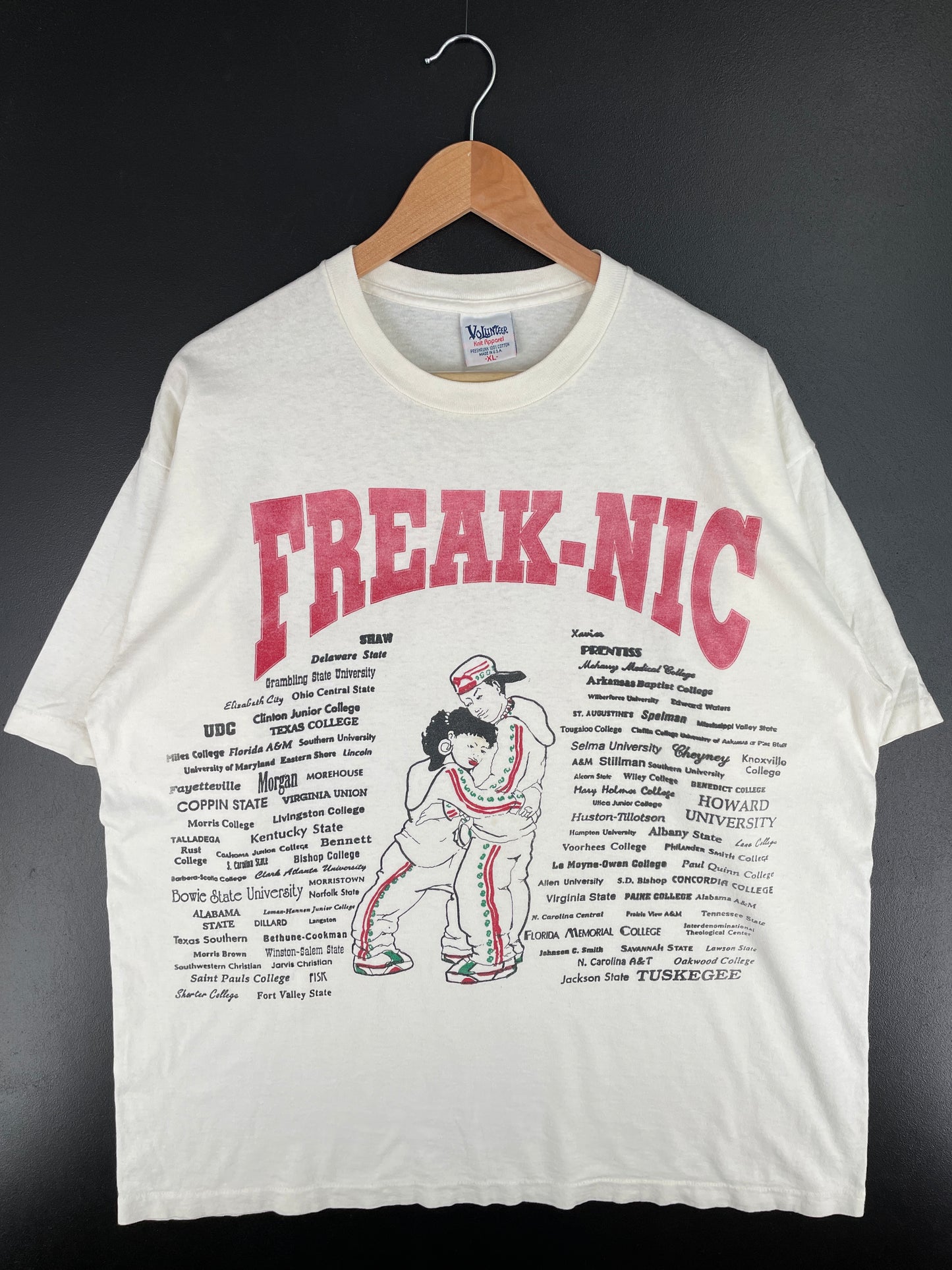 90's FREAK-NIC Made in USA Size XL Vintage T-Shirt / A3803
