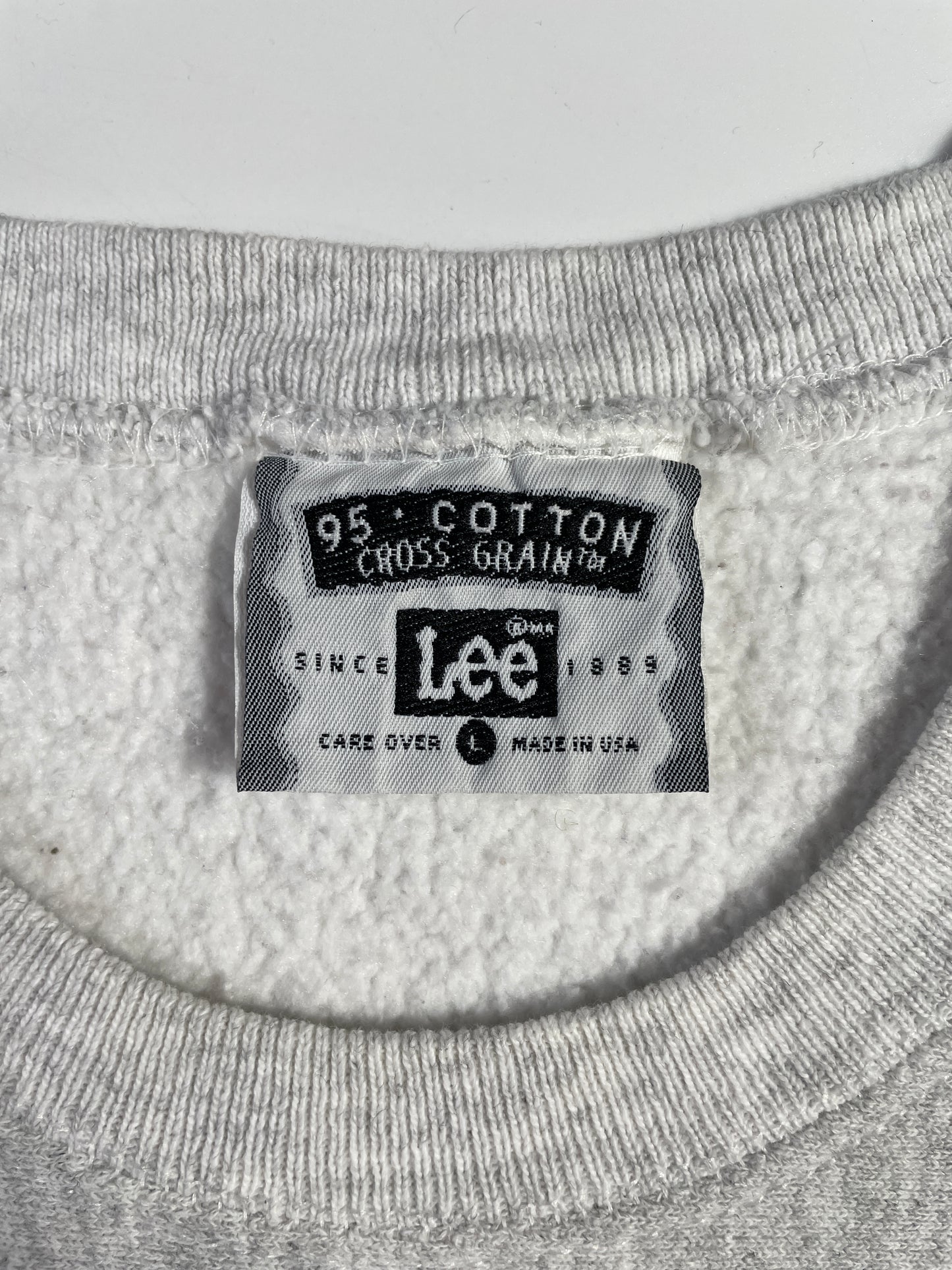 90's UNIVERSITY OF PITTSBURGH Made in USA Size L Vintage College Sweat-shirt / E191