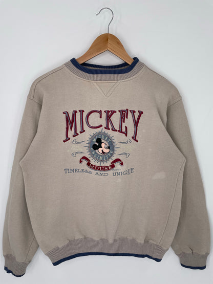 90’s DISNEY MICKEY Size M Vintage Sweat-shirt / K9046