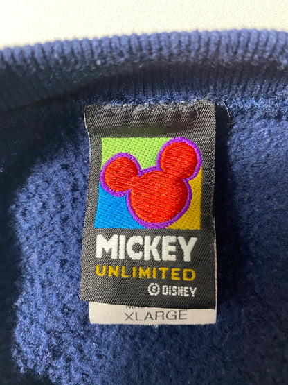90’s DISNEY MICKEY Made in USA Size XL Vintage Sweat-shirt / K4365