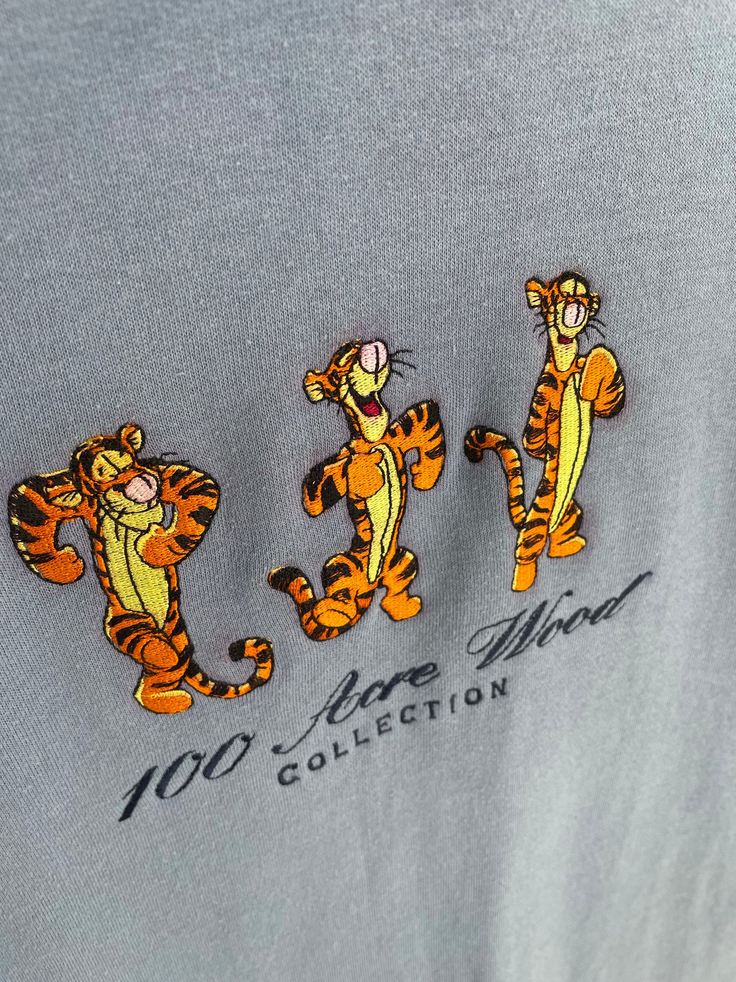 00' DISNEY TIGGER Size No Tag (Approx.M) Vintage Sweat-Shirt / K5187