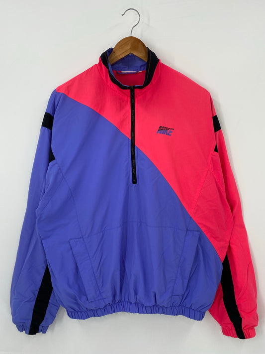 90’s NIKE (No tag) Approx. Size L/XL Vintage Nylon Jacket  / K4460