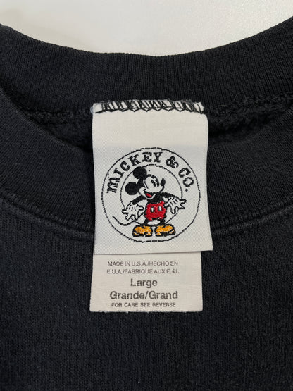 90’s DISNEY MICKEY Made in USA Size L Vintage Sweat-shirt / A7670