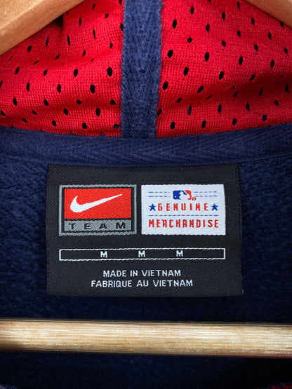 00' NIKE BOSTON RED SOX Size M Vintage MLB Hoodie Sweat-shirt / A5602