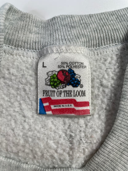 90's UNIVERSITY OF TEXAS Made in USA Size L Vintage College Sweat-Shirt / E4262S