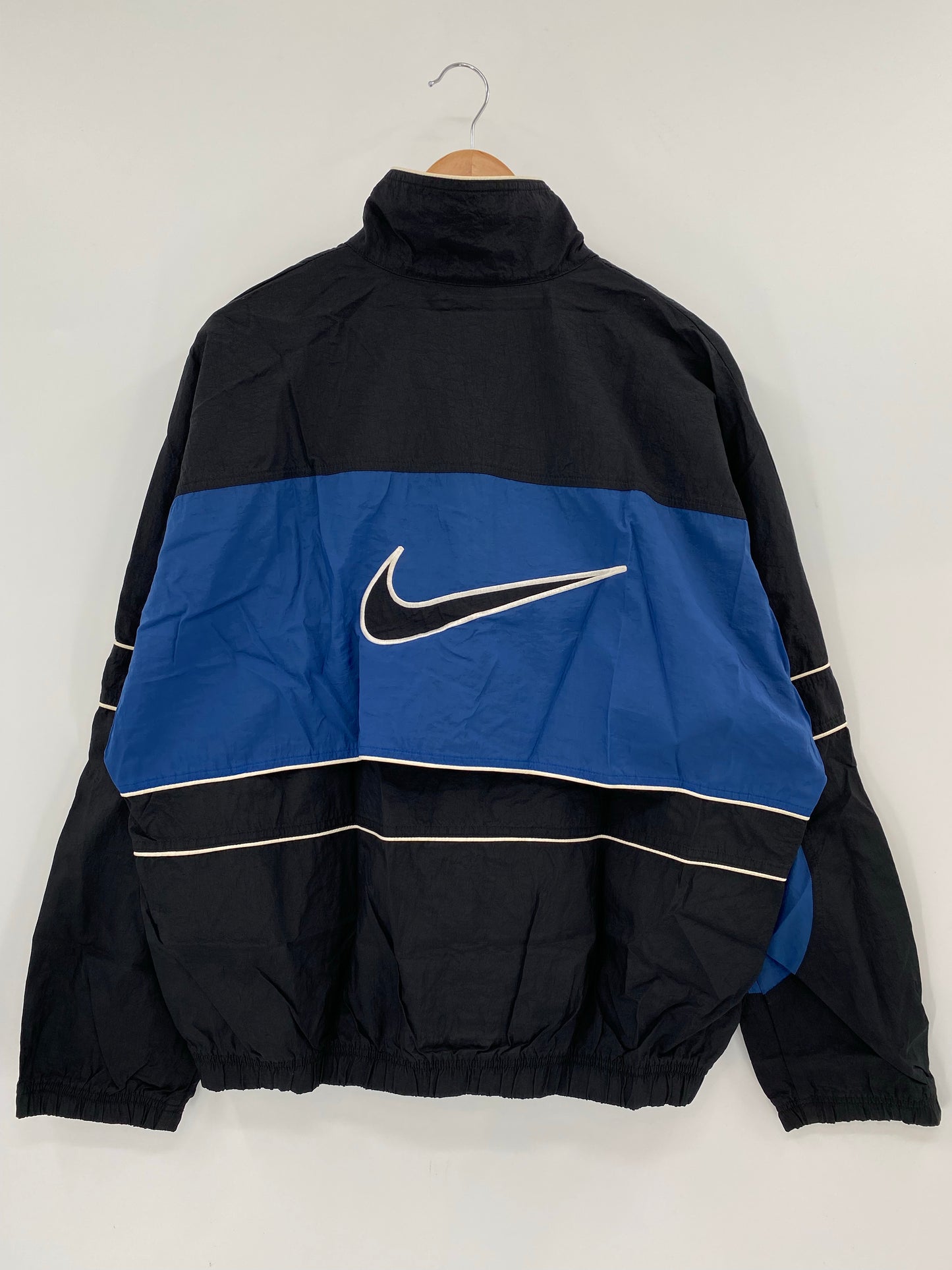 90's NIKE Size M Vintage Zip-up Nylon Jacket/ K6763