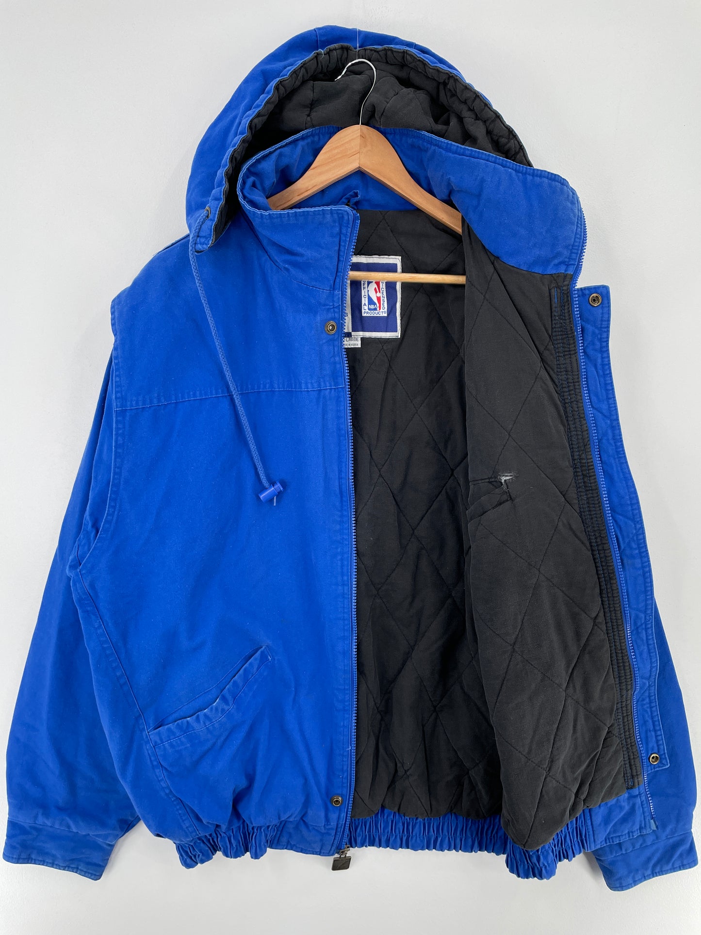 90’s NEW YORK KNICKS Size XL NBA Cotton Jacket / A9752