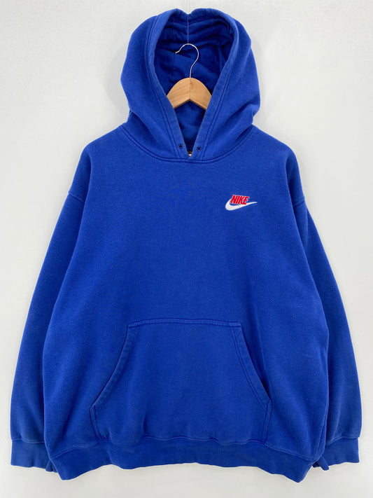 00' NIKE Size L Vintage Hoodie Sweat-Shirt / A7473