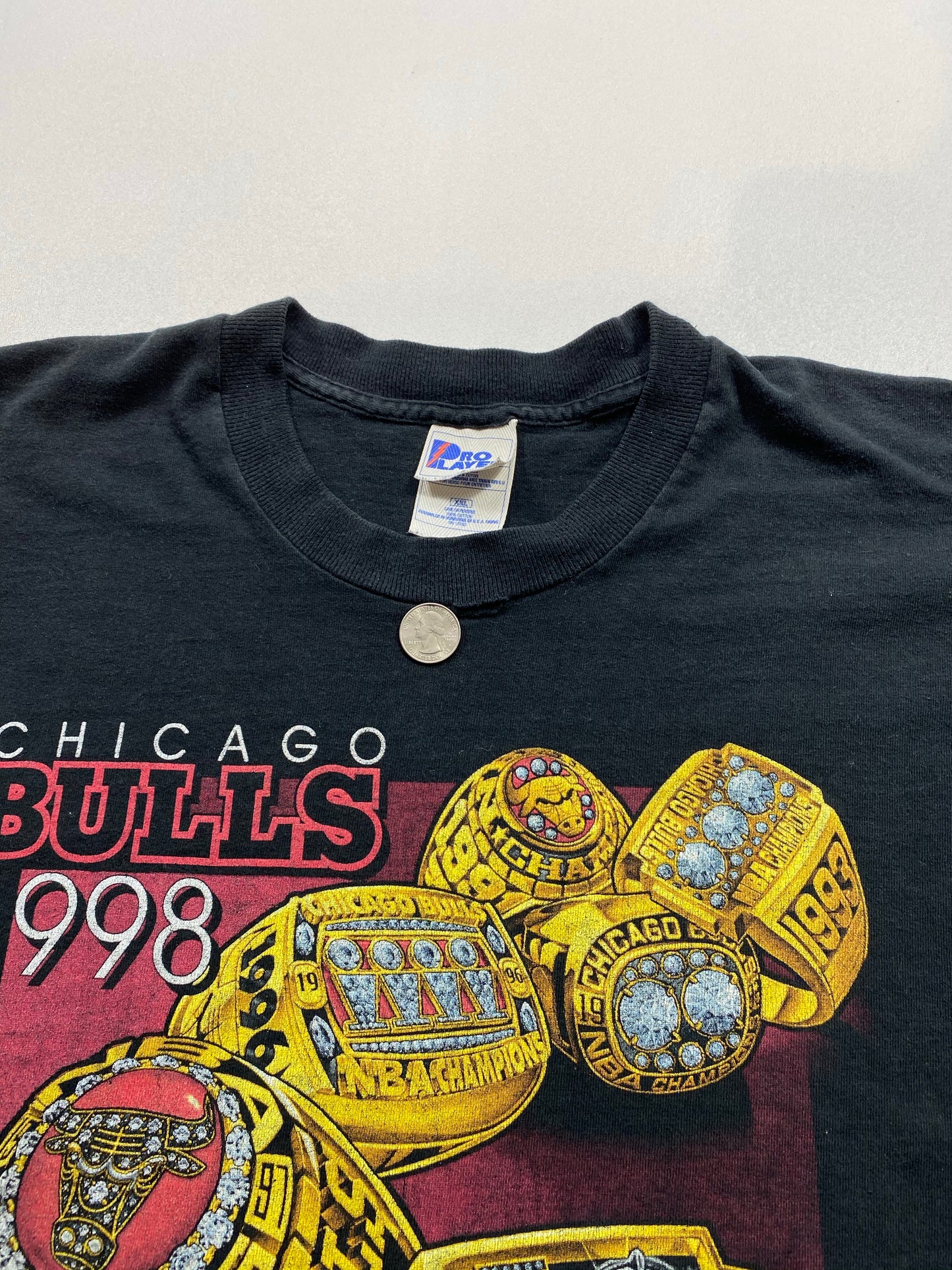 90’s Chicago Bulls Size XXL Vintage T-shirt   / 5973