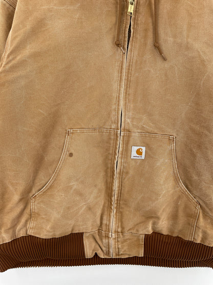 Vintage CARHARTT Size XL Hoodie Duck Jacket / A9741