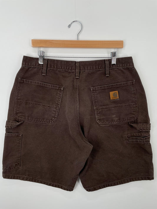 Vintage CARHARTT Size W34xL9 Duck Shorts / A1495