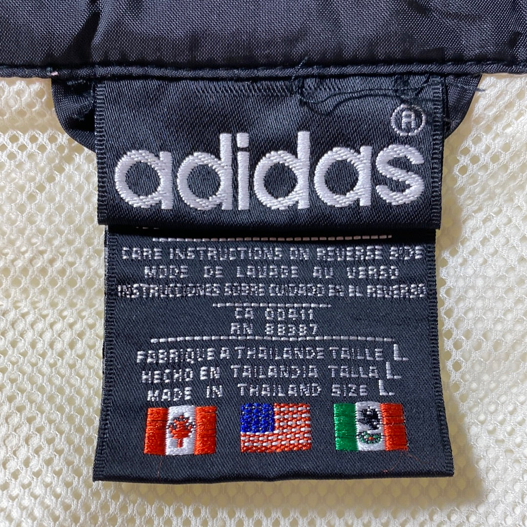 90’s ADIDAS Size L Vintage Nylon Jacket / E3175N
