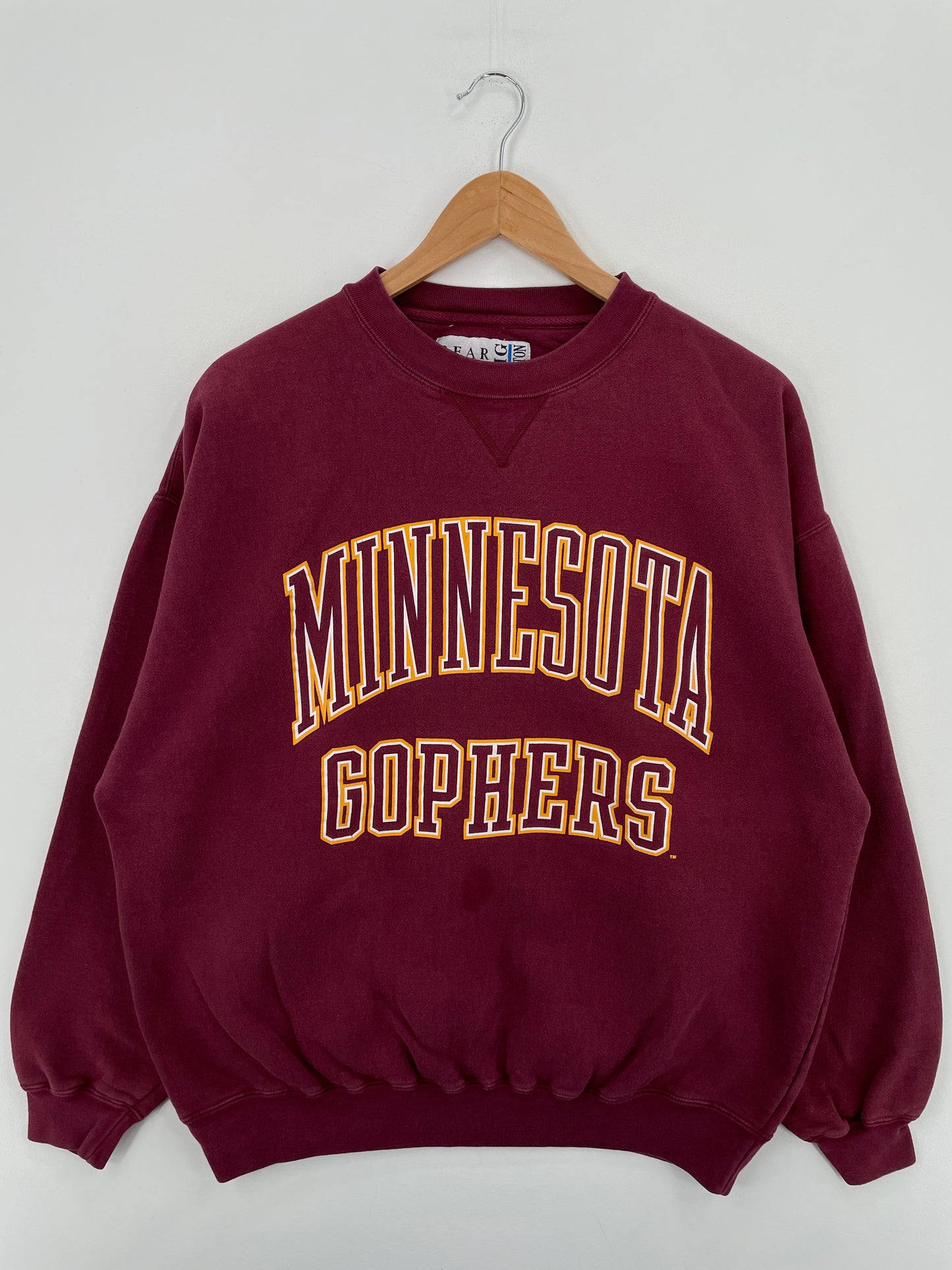 90's MINNESOTA GOPHERS Size L Vintage College Sweat-Shirt / A6582