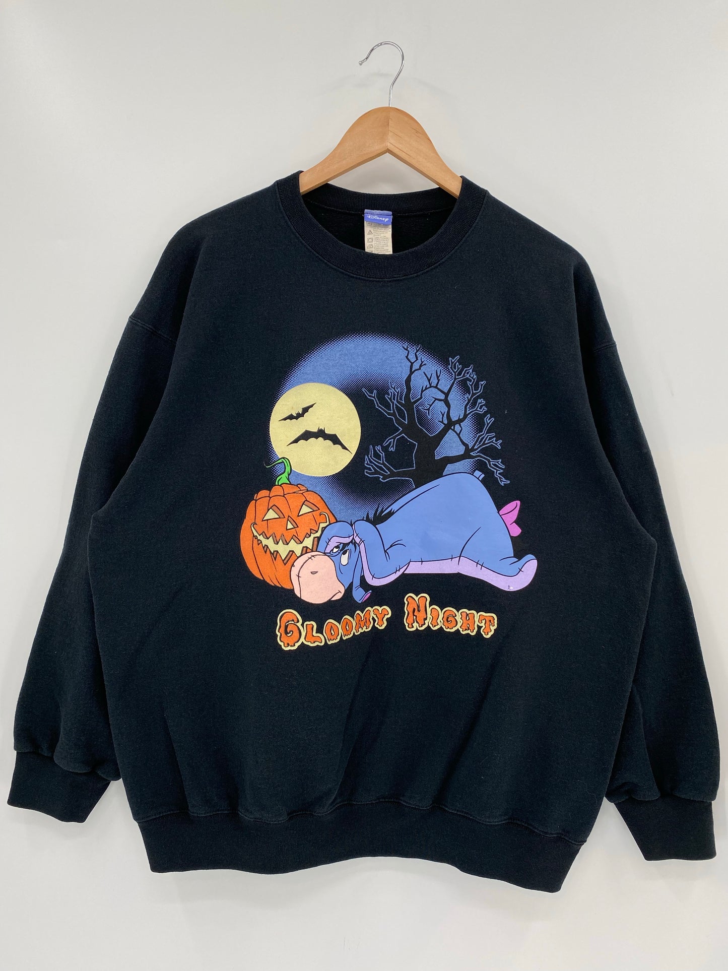 00' DISNEY EEYORE Size XL Vintage Sweat-shirt / K6359