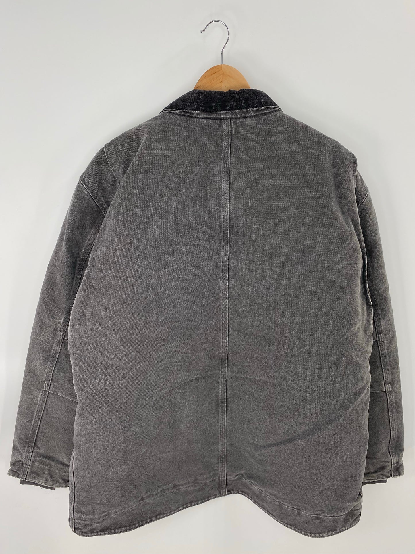 Vintage CARHARTT Size L Zip Up Sweat-shirt Jacket / K8265