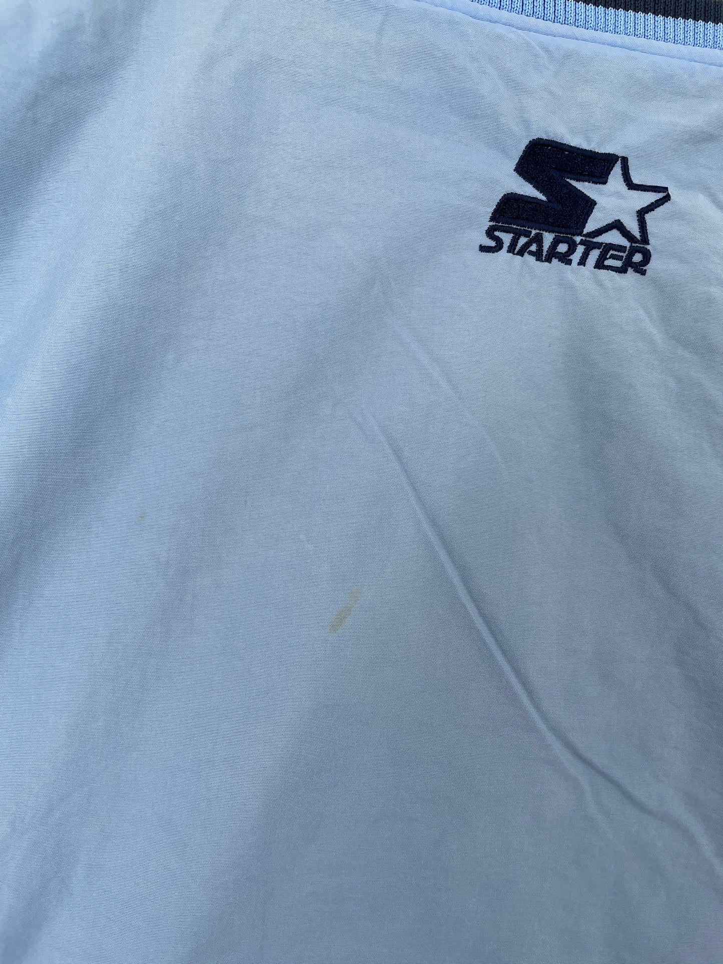 90's STARTER x CAROLINA TAR HEELS Size L Vintage NFL Reversible Nylon Jacket / A9554