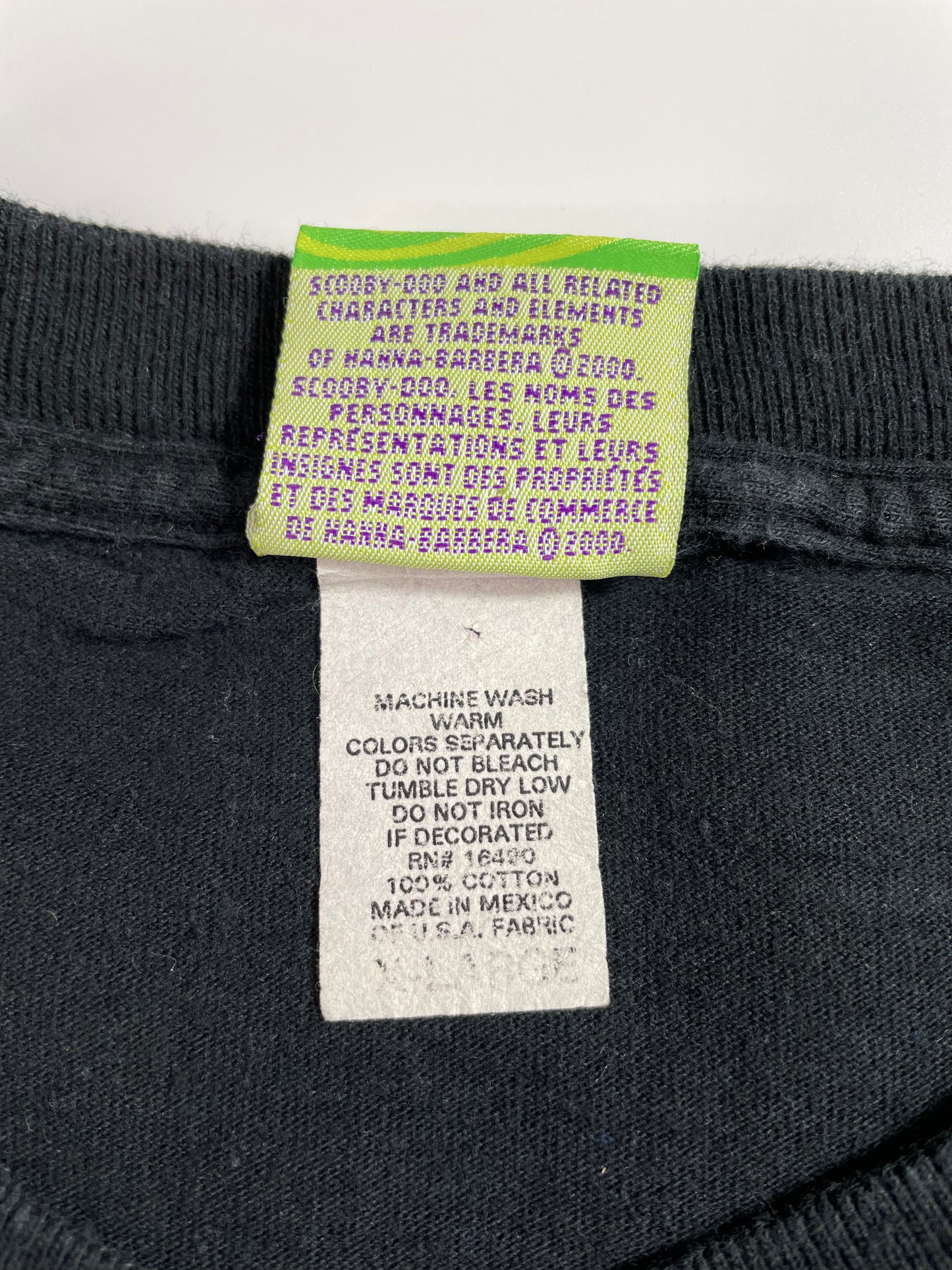 2000 SCOOBY DOO Size XL Vintage T-Shirt / A2180