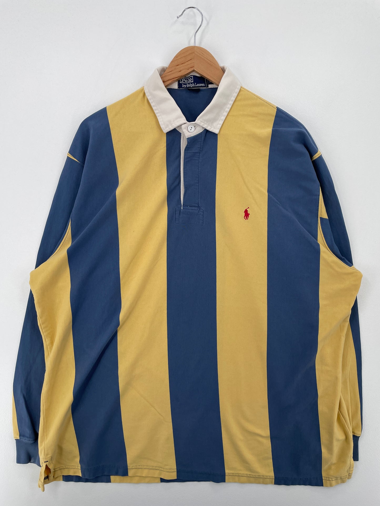 90's POLO RALPH LAUREN Size XL Vintage Rugby-Shirt / A8346