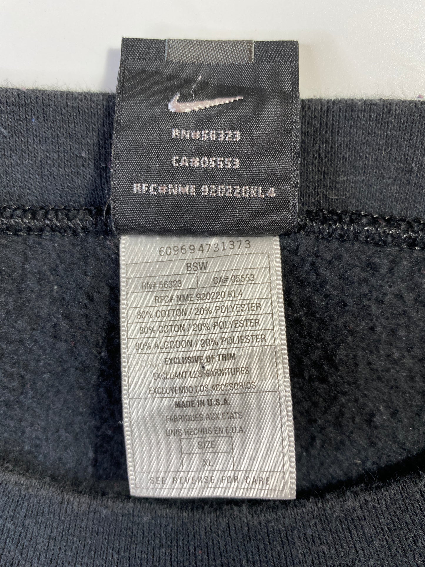 90's NIKE GOLF Made in USA Size XL Vintage Sweat-Shirt / A6996