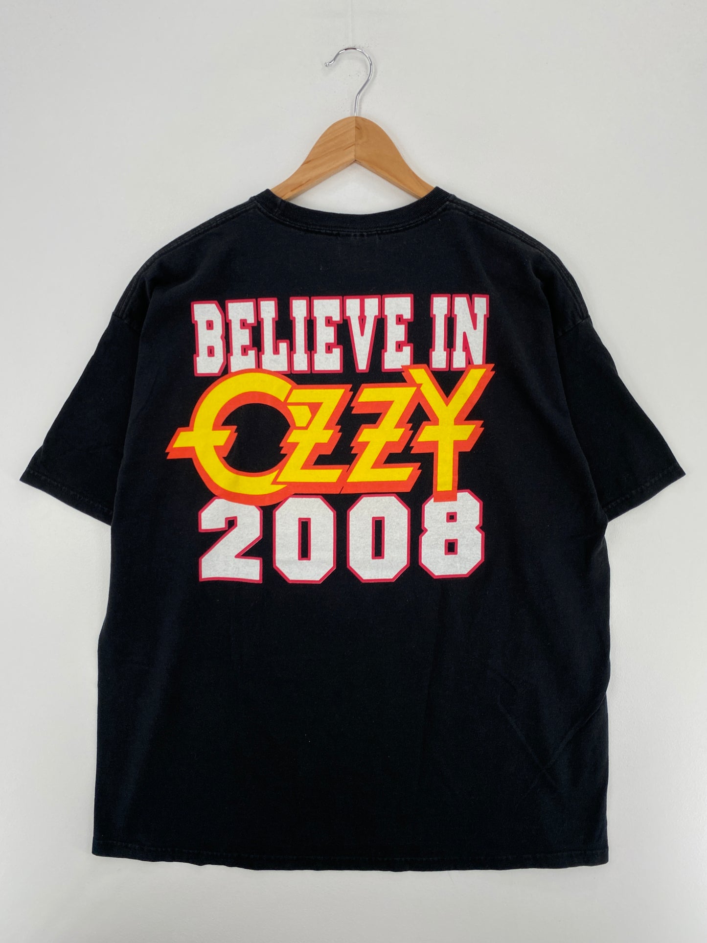 2008 OZZY FOR PRESIDENT Size XL Vintage T-Shirts / A5587