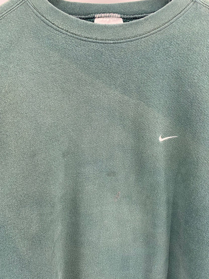 90's NIKE MINI SWOOSH Made in USA Size XL Vintage Sweat-shirt / k5688