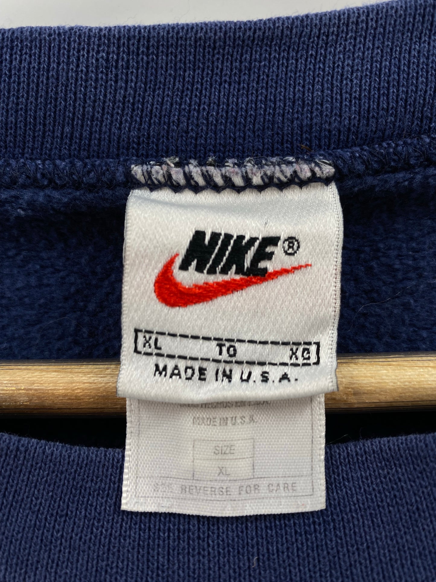 90’s NIKE UNIVERSITY OF MICHIGAN Made in USA Size XL Vintage College Sweat-shirt / K5959