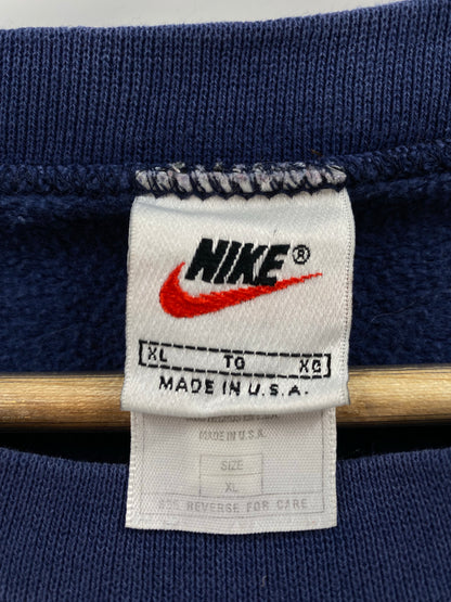 90’s NIKE UNIVERSITY OF MICHIGAN Made in USA Size XL Vintage College Sweat-shirt / K5959