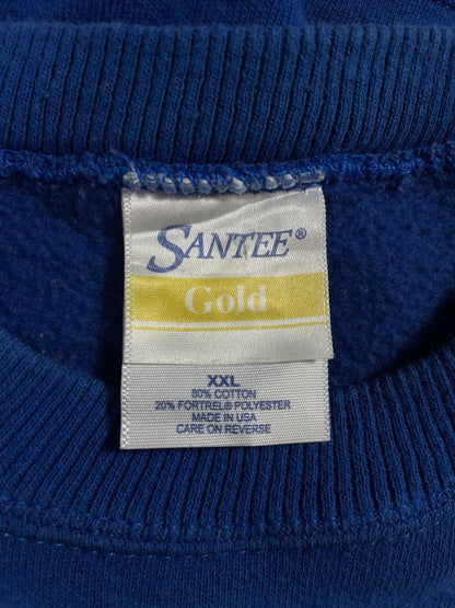 2002 NEW YORK YANKEES x NEW YORK METS Made in USA Size XXL Vintage MLB Sweat-Shirt / E3034S