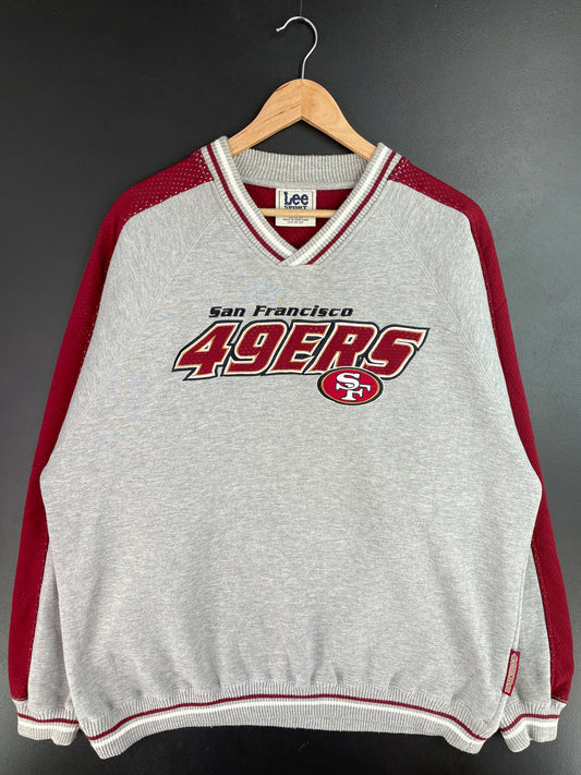 Vintage SAN FRANCISCO 49ERS Size L Vintage NFL Sweat-shirt / E102
