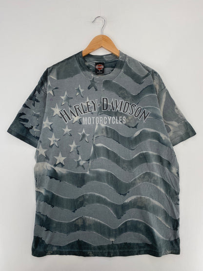 1995 HARLEY DAVIDSON Size XL Vintage T-Shirt / E2789T