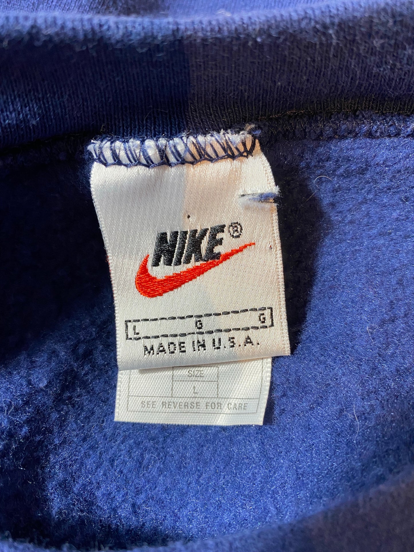 90's NIKE COWBOYS Made in USA Size L Vintage Sweat shirt / K6567