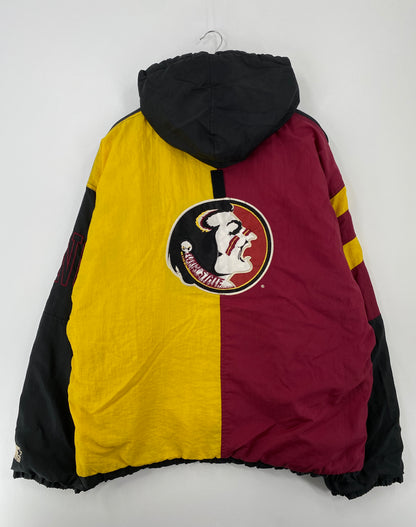 90's STARTER x FLORIDA STATE Size XL Vintage College Nylon Jacket / A8767