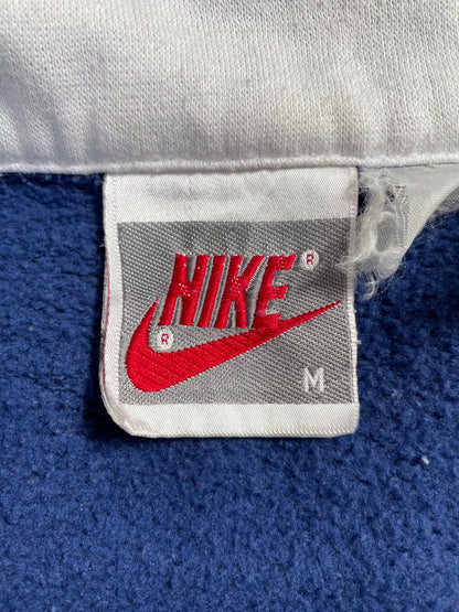 90's NIKE Silver Tag Size M Vintage Zip-up Sweat shirt / E4133S