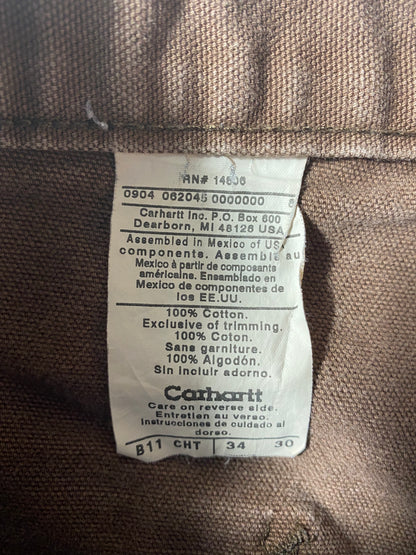 Vintage CARHARTT Size W32xL28 Duck Pants / K9984