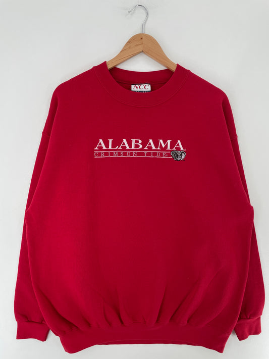 Vintage ALABAMA CRIMSON TIDE Size XL College Sweat-shirt / E5739S