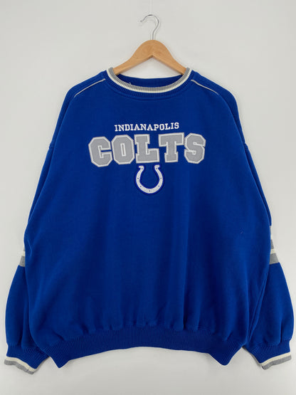 90's INDIANAPOLIS COLTS Size XXL Vintage NFL Sweat-Shirt / A3994