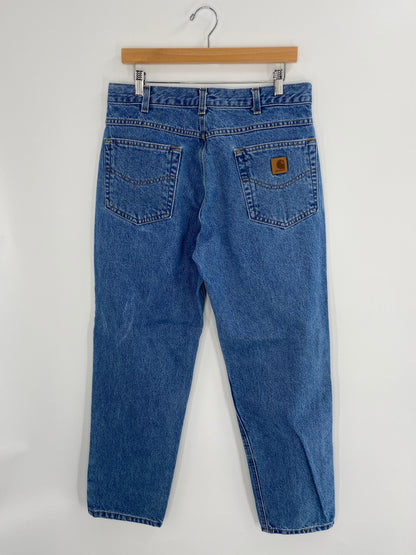 Vintage CARHARTT Size W31xL29 Denim Pants / A1581