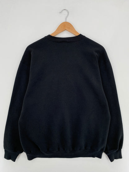 90's RUSSELL x WAKE FOREST Size L Vintage College Sweat-shirt / E1012