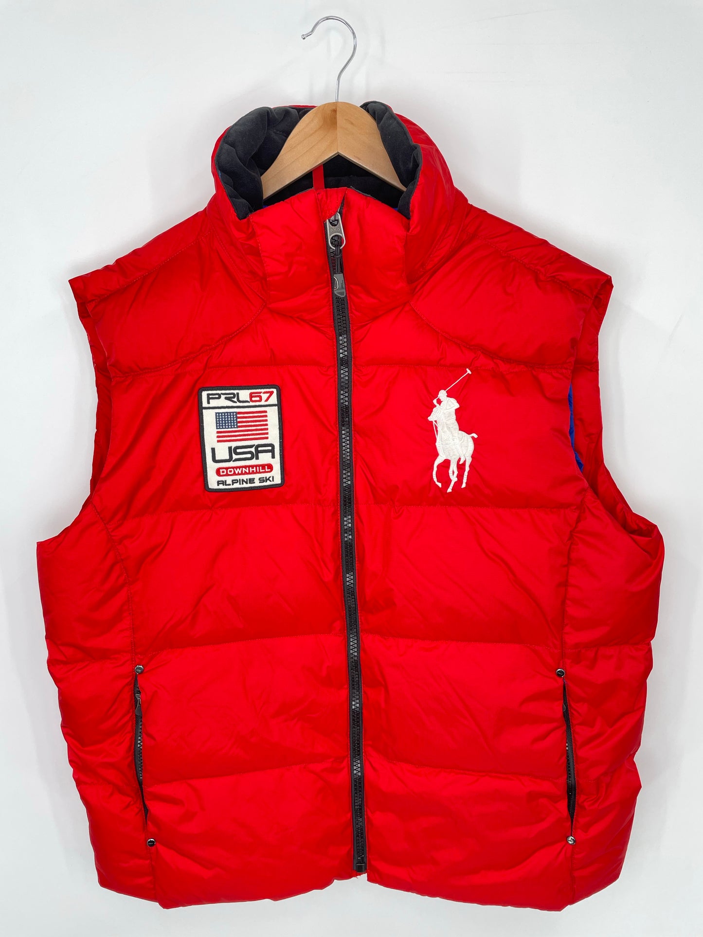 Vintage POLO RALPH LAUREN Size XL Vintage Down Vest / K8379