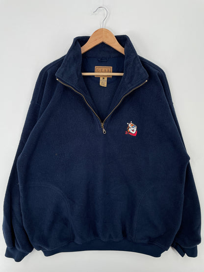 Vintage KELLOGG'S Size L Half Zip-up Fleece / A9245