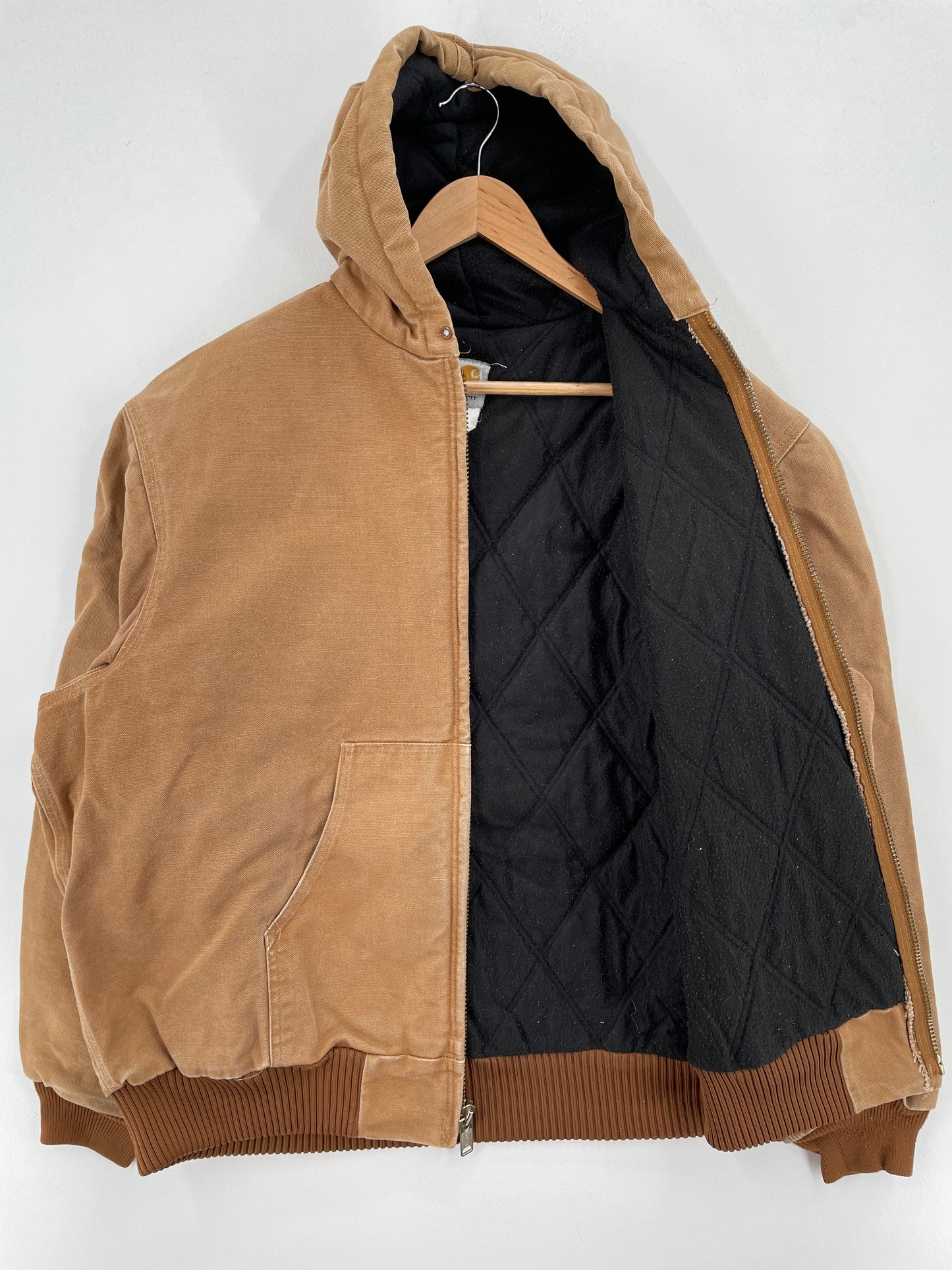 Vintage CARHARTT Size L Hoodie Duck Jacket / A7299