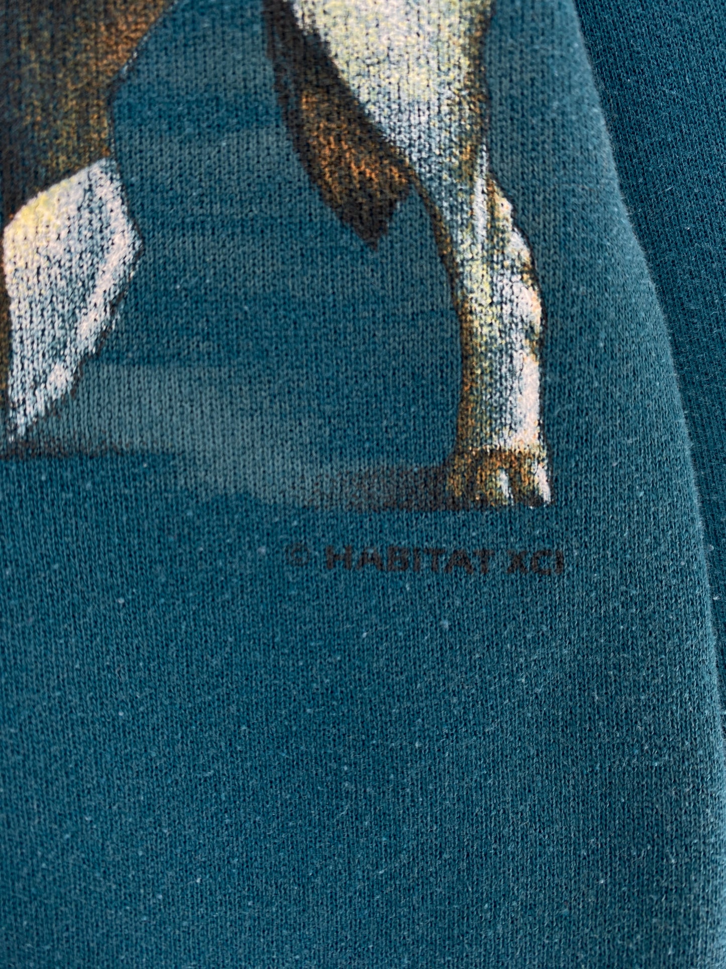 90's WOLF Approx. Size L/XL Vintage Animal Sweat-Shirt / E5150S