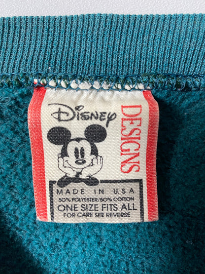 90’s DISNEY MICKEY Made in USA Size XL Vintage Sweat-shirt / K4192