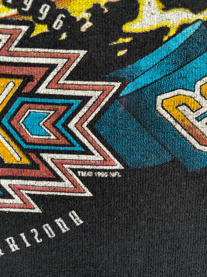 1996 SALEM x SUPER BOWL PITTSBURGH STEELERS x DALLAS COWBOYS Made in USA Size L NFL Vintage T-Shirts / A6347