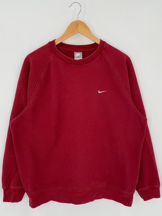 90's NIKE MINI SWOOSH Size L Vintage Sweat-shirt/ K5300