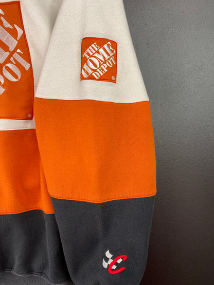Vintage HOME DEPOT Size M Racing Sweat-shirt / A9659