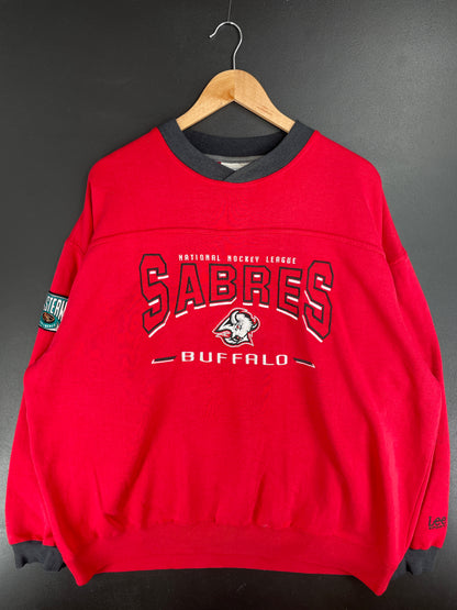 00' BUFFALO SABRES Size XL Vintage NHL Sweat-Shirt / E2648S