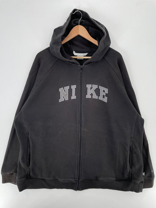 00' NIKE Size XXL Vintage Zip-up Hoodie Sweat-shirt / E1683S