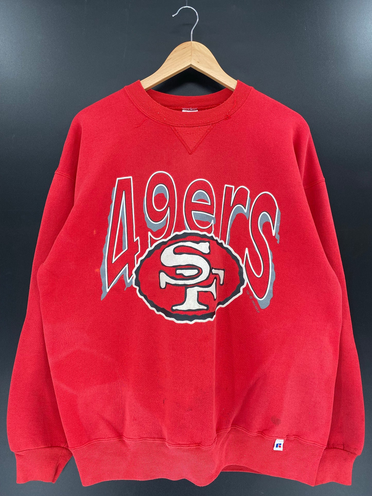 Vintage 49ERS SF Made in USA Size XL NFL Sweat shirt / k6196
